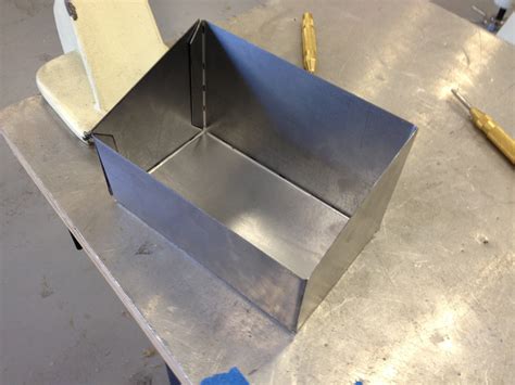 how to make metal box without welding|welding sheet metal boxes.